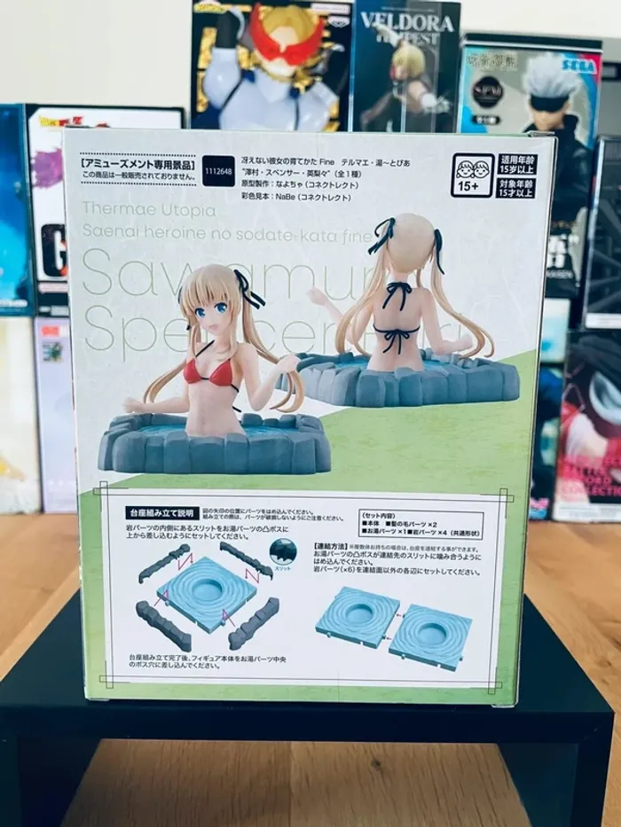 Saekano How to Raise a Boring Girlfriend - Sega -Figurine Thermae Utopia Eriri Spencer Sawamura - photo numéro 3