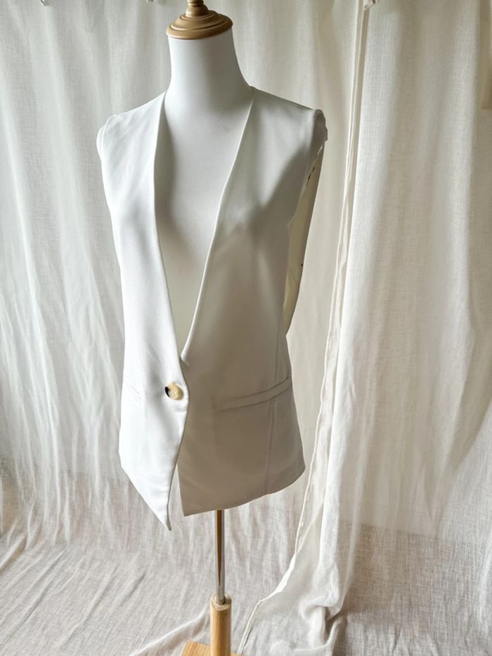Blazer sans manches stradivarius - photo numéro 3
