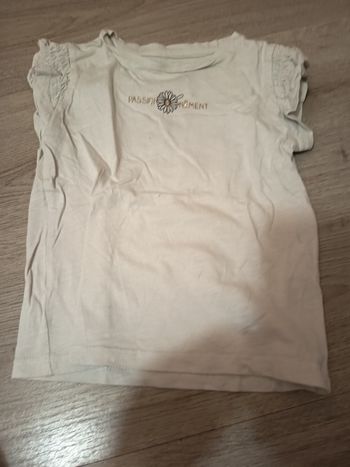 Tee shirt manche courte 4 ans