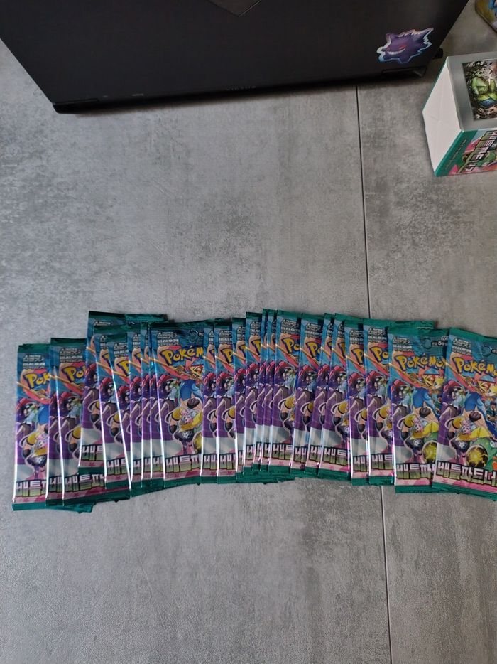 25 boosters pokemon sv9