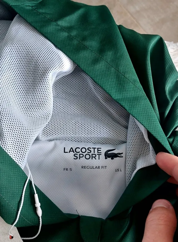 Ensemble Lacoste Vert Taille L - photo numéro 3