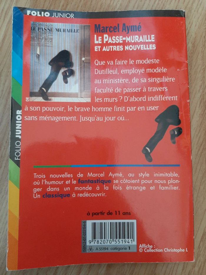 Livre Le passe-muraille et autres nouvelles - photo numéro 2