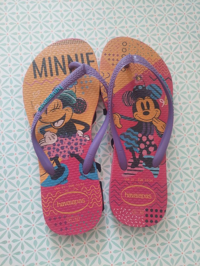 Tongs Havaianas Minnie