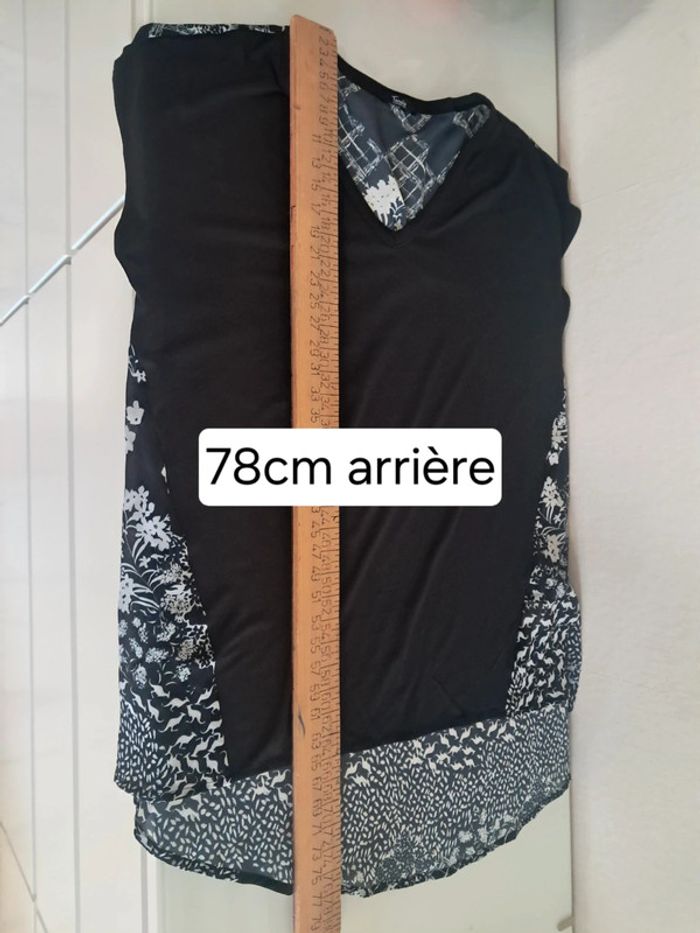 Tanais haut tee-shirt blouse T.42 en tbe - photo numéro 11
