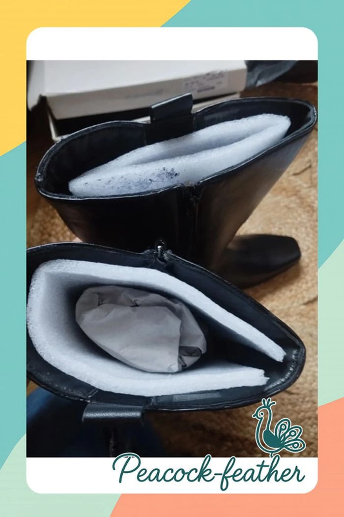 Bottes neuves noires pédiconfort 40 - photo numéro 12