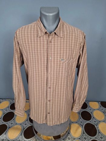chemise manches longues quiksilver / homme taille L / full broderie (408)