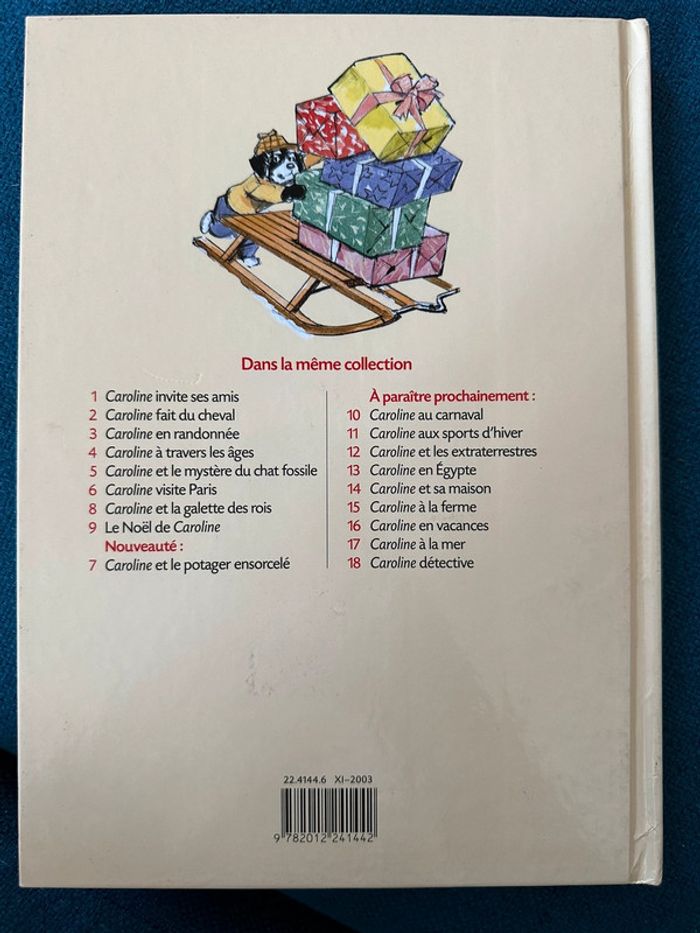 Album bd traditionnel Le Noël de Caroline livre Hachette Jeunesse - photo numéro 2