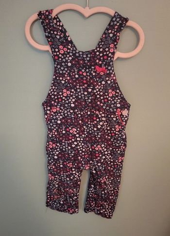 Salopette fleurs sergent major 18 mois