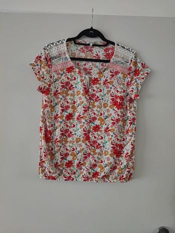 Blouse fleurie