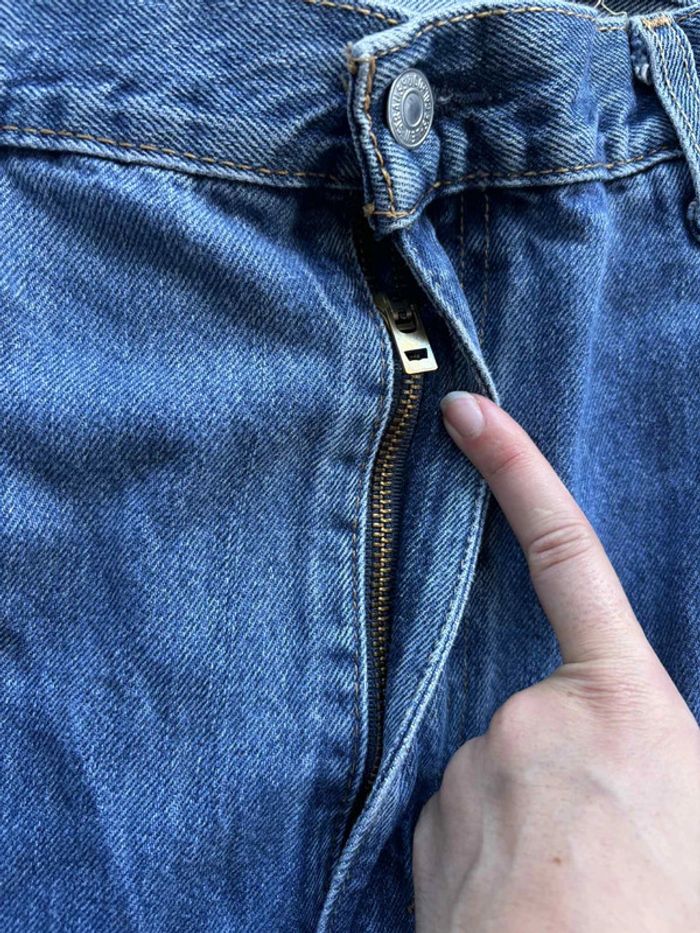 Jeans homme Levi’s 550 Relaxed fit W44 (54/3XL) bleu classique y2k 2000s - photo numéro 7