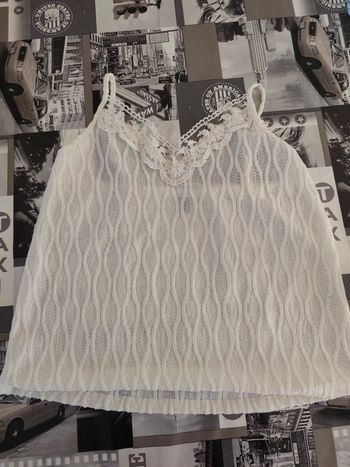 Débardeur dentelle