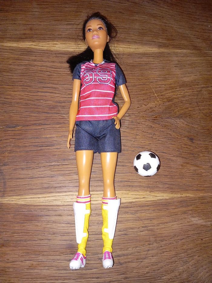 Barbie footballeuse