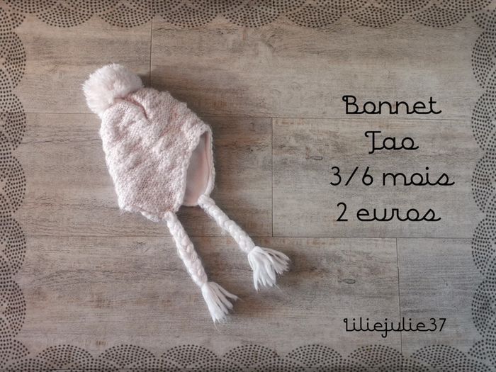 Bonnet Tao 3/6 mois