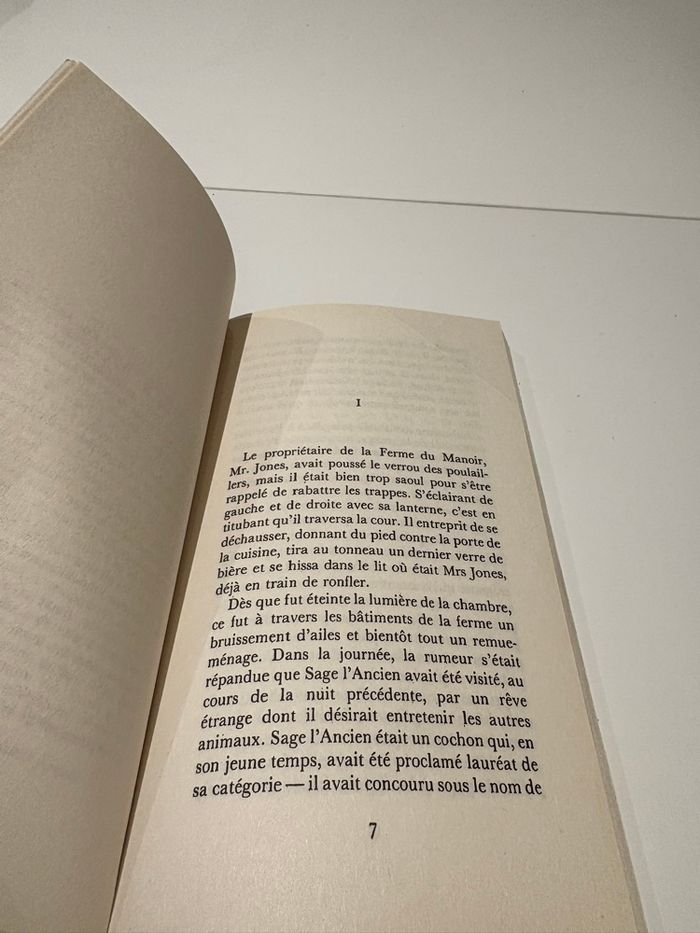 Livre « La ferme des animaux » de George Orwell éditions folio - photo numéro 2