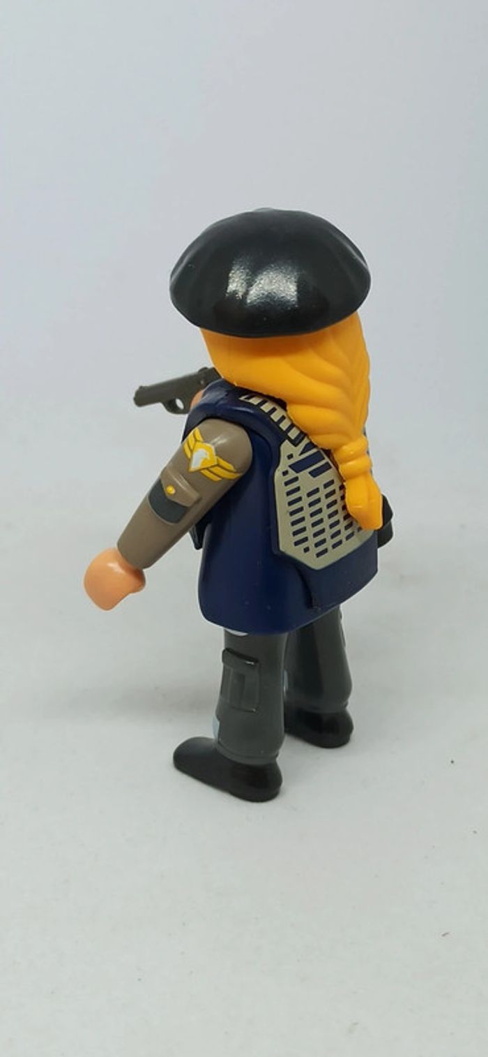 Femme swat avec arme playmobil - photo numéro 3
