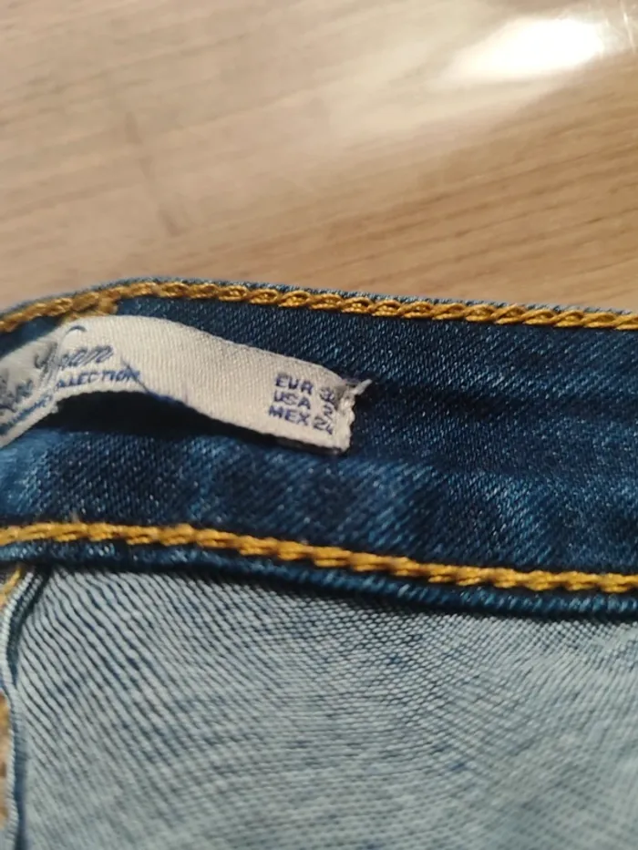 Jean skinny Zara Woman - Bleu - Taille XS - photo numéro 4