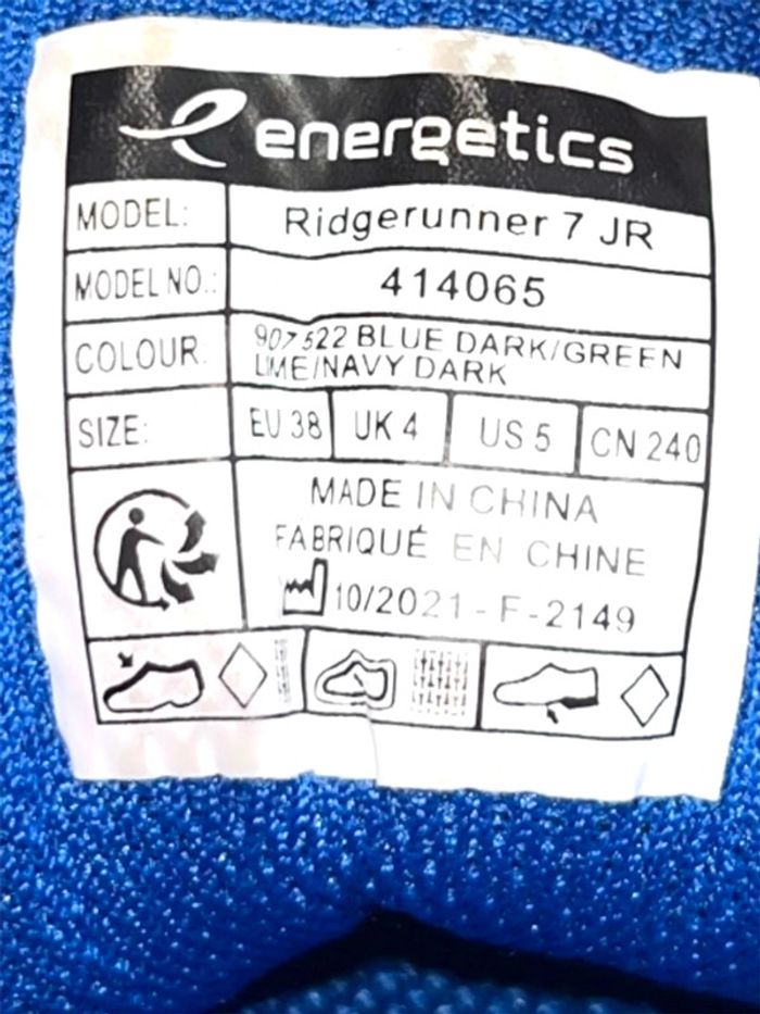 Energetics Chaussures de course /randonnée/trail Ridgerunner - photo numéro 5