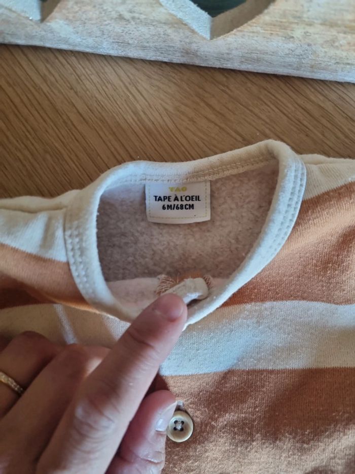 Combinaison beige et marron clair - photo numéro 2