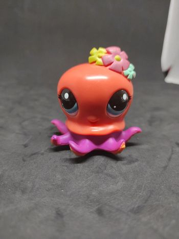 my Littlest Petshop Pet Shop Pieuvre Octopus 2473 Walkable #geektradelpspieuvre