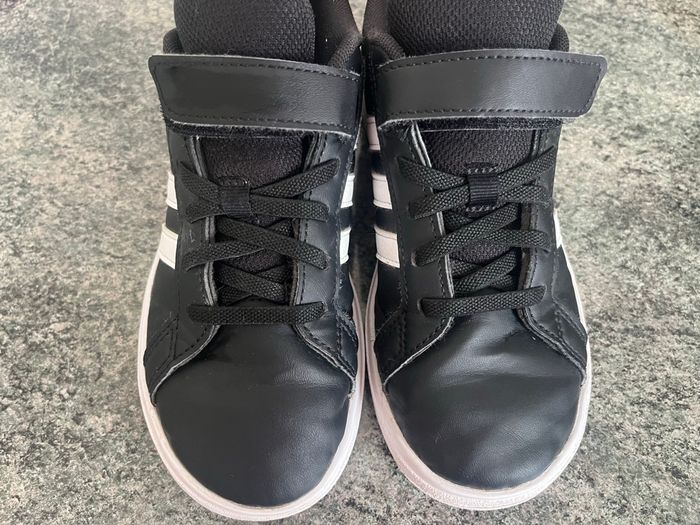 Baskets Adidas à scratch noir - photo numéro 4