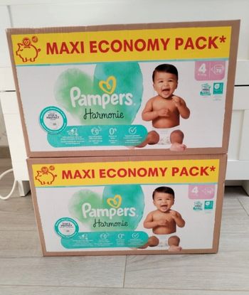 Couche pampers harmonie