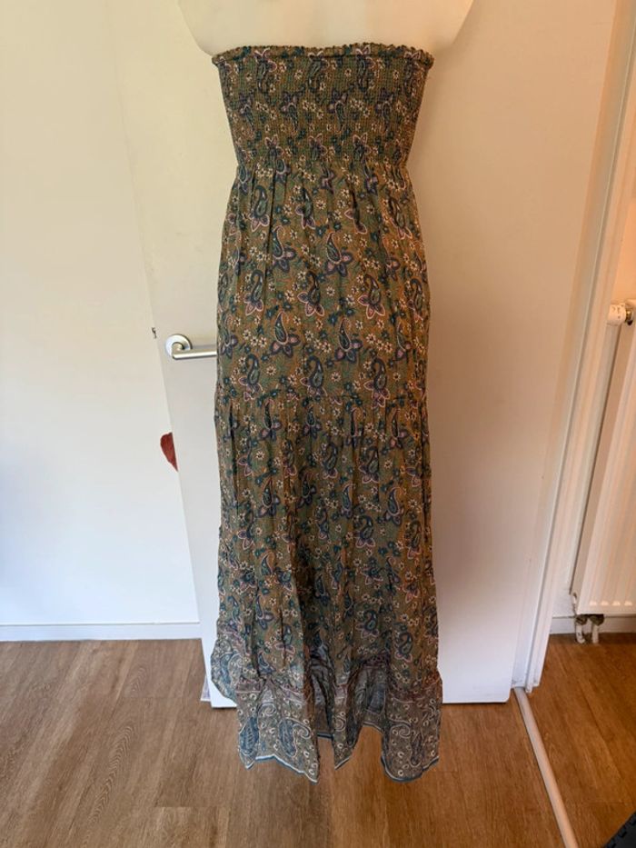 Robe bustier fleuri Bershka - photo numéro 5