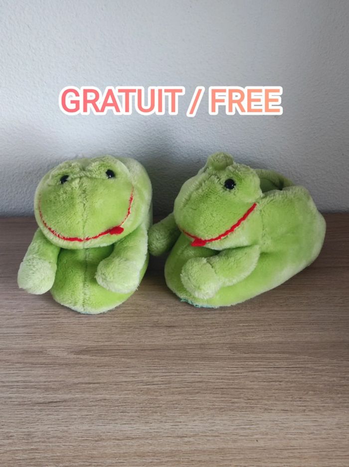 Chaussons Grenouille 🐸 33 - Gratuit / Free