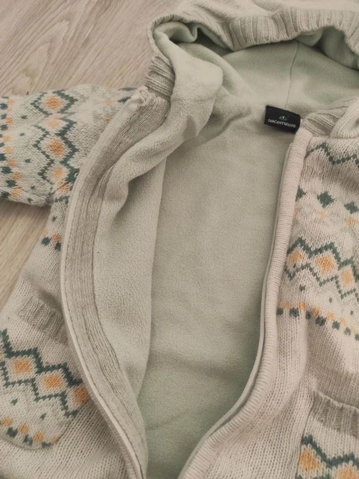 Gilet chaud fille 12 mois Sergent major - photo numéro 4