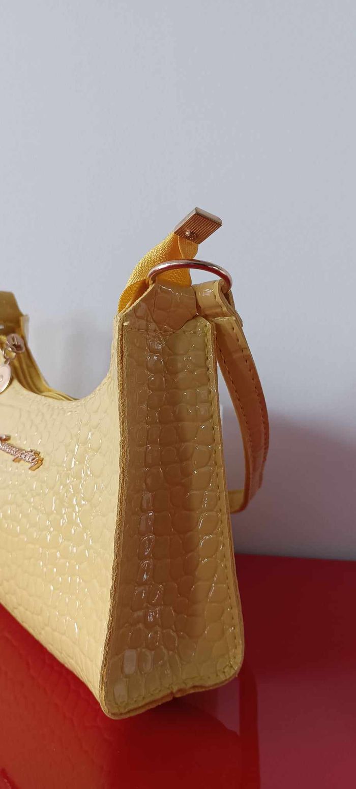 Petit sac à main jaune - photo numéro 9