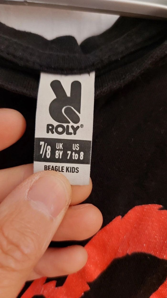 T-shirt manches courtes naruto garçon taille 8 ans - photo numéro 3