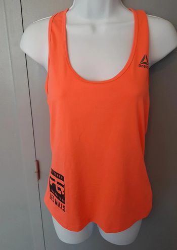 Haut de sport Reebok orange taille S