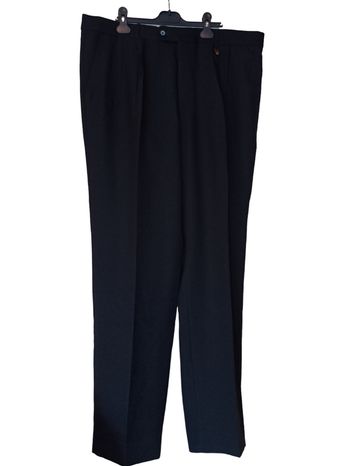 Pantalon à pince noir T52