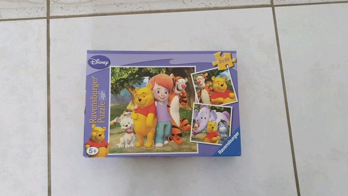 Puzzle winnie 3x49 pièces