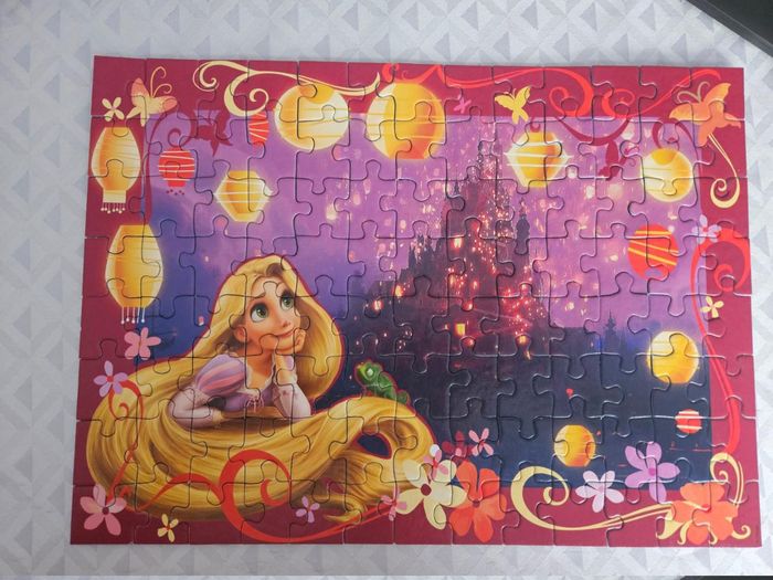 Puzzle Disney Princesses Nathan 100 pièces Raiponce - photo numéro 2