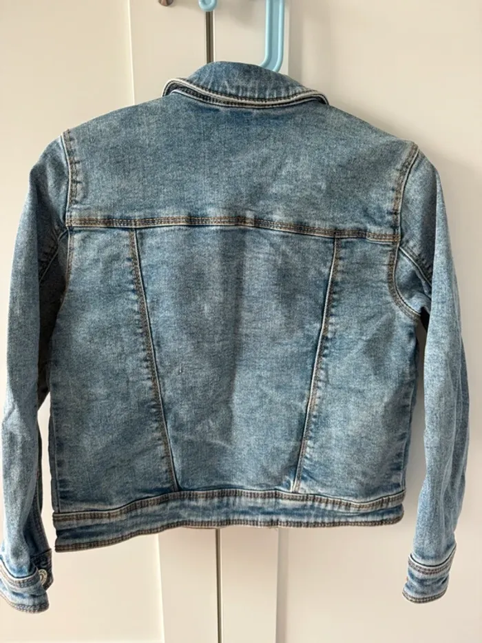 Veste en jean mango 7 ans - photo numéro 2