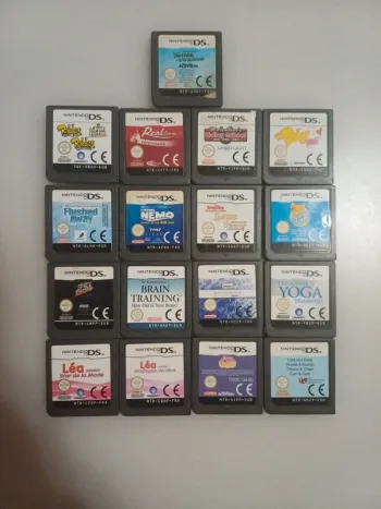 Lot 16 jeux Nintendo DS