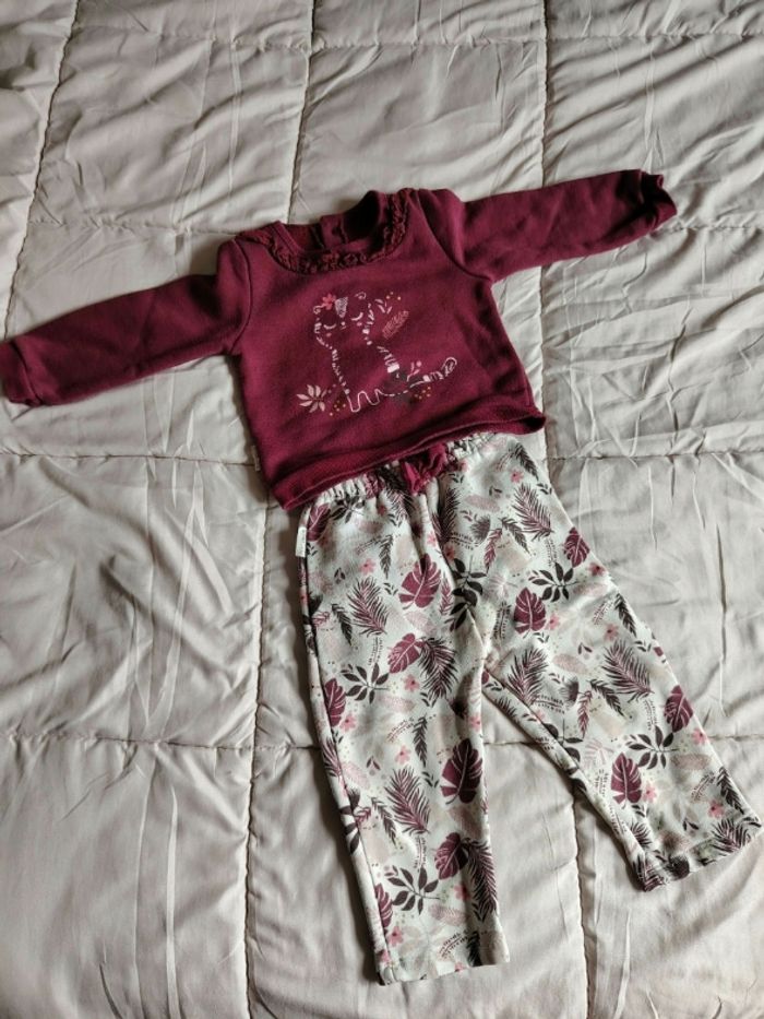 Ensemble petit béguin 18mois