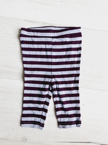Vêtement bébé fille pantalon legging rayé Bébé rêve 6 mois