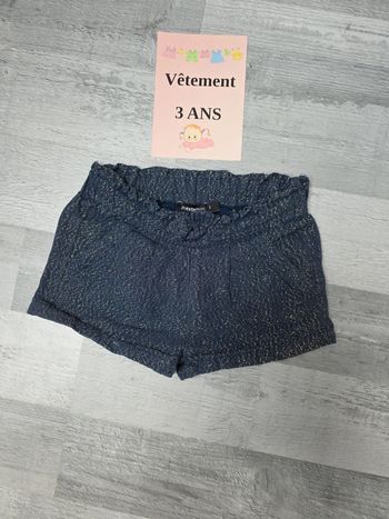 Short fille 3 ans