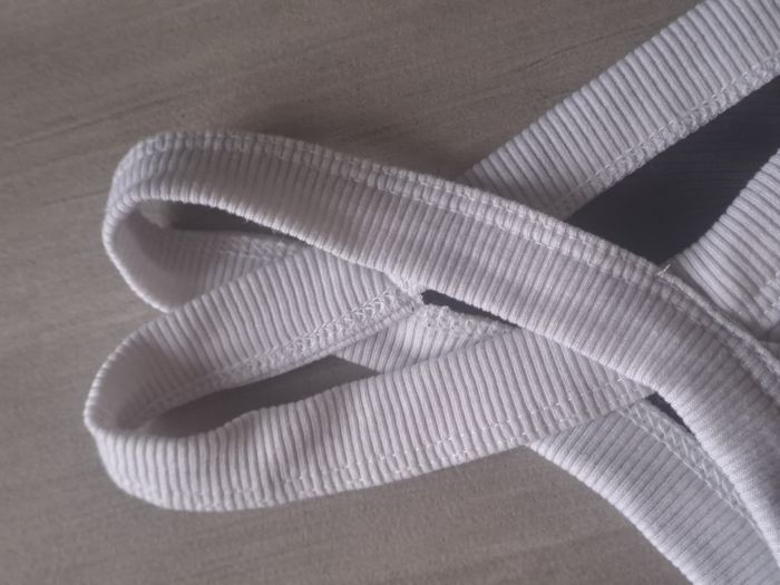 Débardeur original noir blanc Pimkie Taille M - photo numéro 4