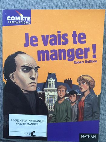 AA23-Livre: je vais te manger NEUF