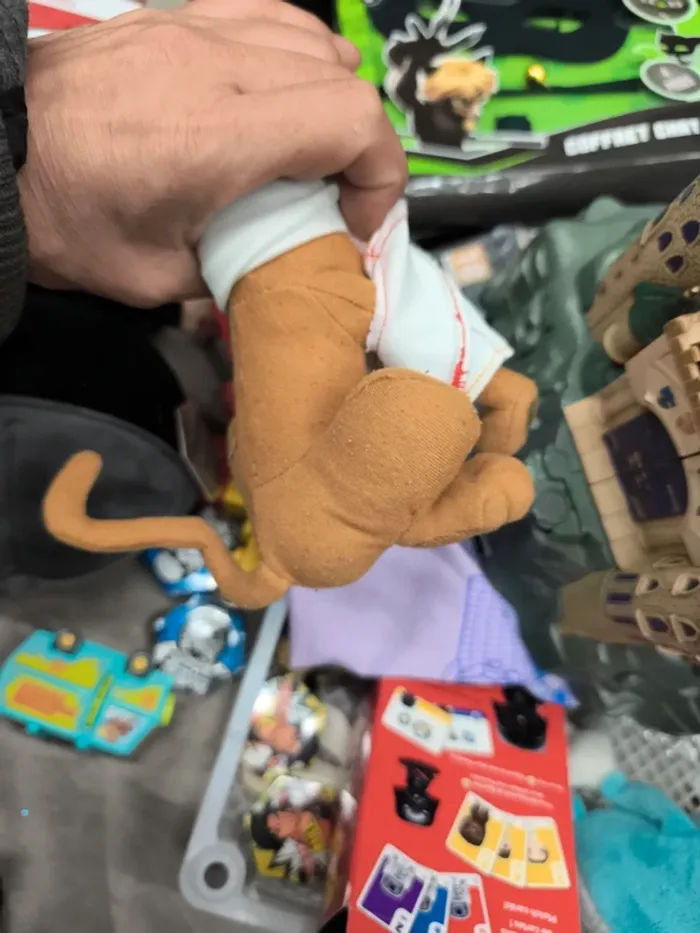 Scooby Scooby-doo Doo mystery machine diaporama peluche plush stuffed vintage vtg - photo numéro 17
