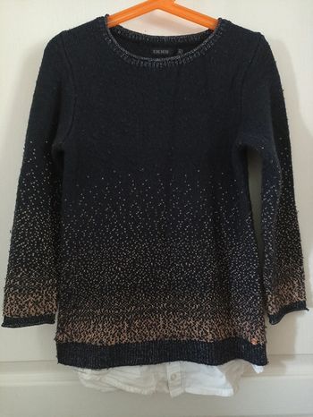 Pull chemise laine Ikks 6 ans