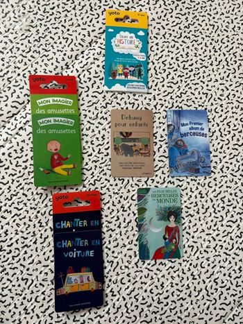 Lot cartes Yoto