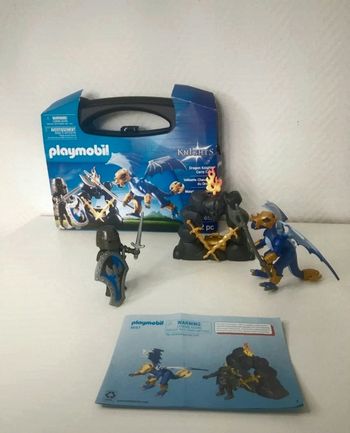 Valisette chevaliers du dragon playmobil 5657