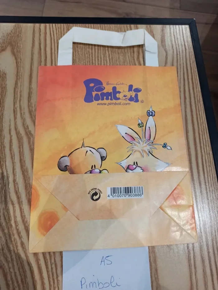 Sachet en papier Diddl A5 avec anses pimboli 4 2,00€ - photo numéro 2