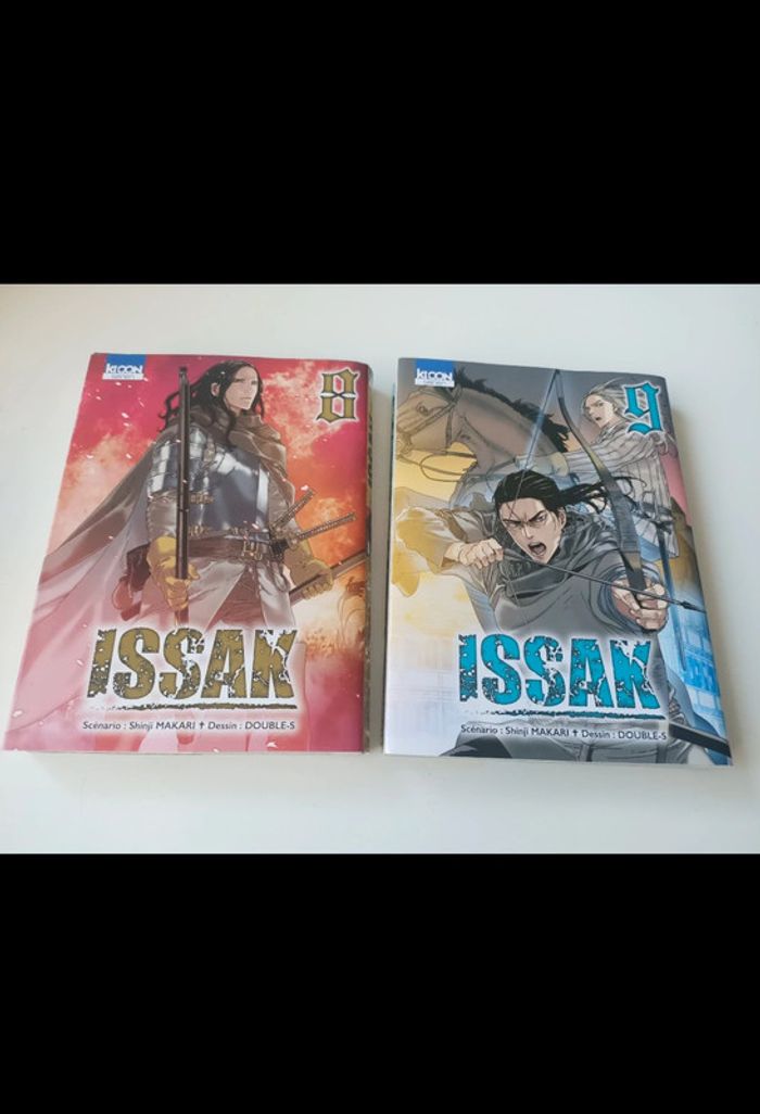 Lot de mangas issak tomes
8 & 9 (editions ki-oon)