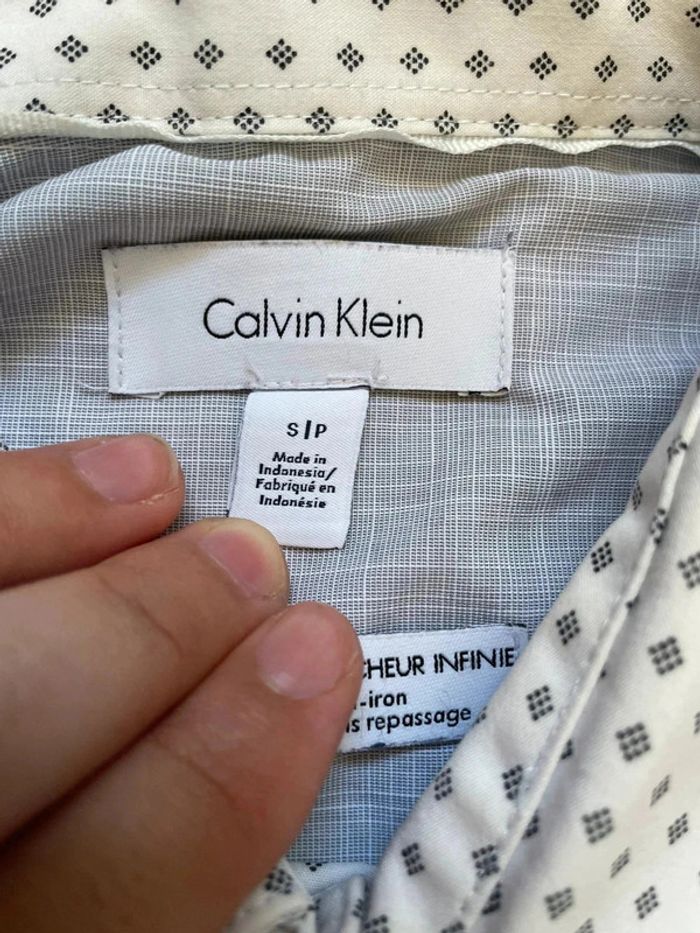 Chemise Calvin klein  - Taille S - photo numéro 2