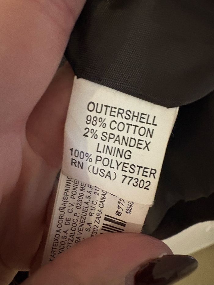 Manteau Zara en velours côtelés marron chocolat. Taille M - photo numéro 3