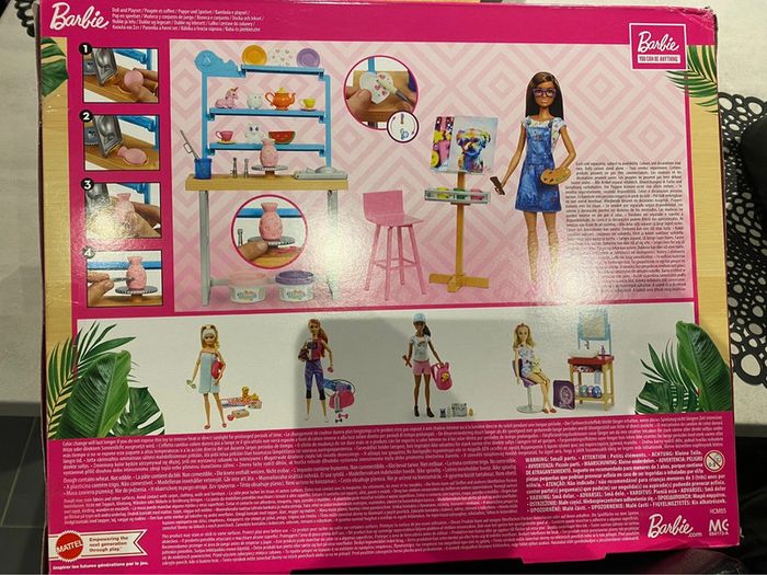 Poupée Barbie Atelier artistique - photo numéro 3